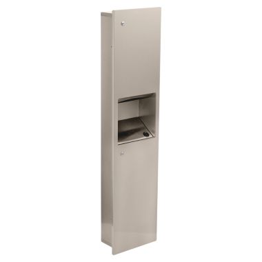 Click here to see Delta 45569-SS Delta Commercial 45569-SS Stainless Steel Towel Dispenser, Waste Receptacle