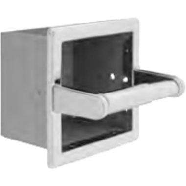 Click here to see Delta 45160 Delta Commercial 45160 Stainless Steel Recessed Extra Roll Paper Holder