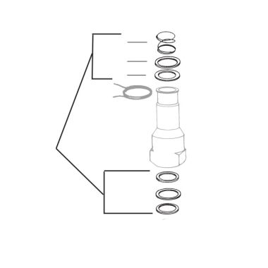 Click here to see Rainbird BRGASY65 Rain Bird Bearing Washer Assembly for 65 Series Impact Sprinkler - BRGASY65 (177475)