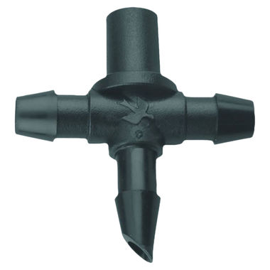 Click here to see Rainbird BT25/10PK Rain Bird Non-Threaded Tubing Tee Fitting, 1/4