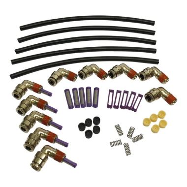 Click here to see Rainbird KITELBOWFI Rain Bird Parts Kit for EFB-CP Series Brass Valves with Filter, Resistor, Tube, and Elbow - 208554