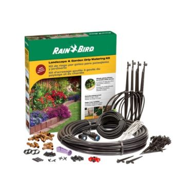 Click here to see Rainbird LNDSWKIT Rain Bird Landscape and Garden Drip Watering Kit - LNDSWKIT  