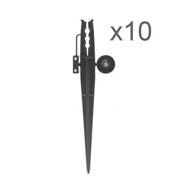 Click here to see Rainbird TS25/10PK Rainbird TS25-10PK Tubing Stake With Bug Guard, 1/4 in Dia