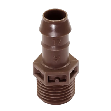 Click here to see Rainbird XFFMA050 Rain Bird XF Series Dripline Fitting Adapter, .66