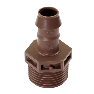 Click here to see Rainbird XFFMA075 Rain Bird XF Series Dripline Fitting Adapter, .66