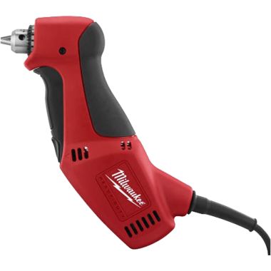Click here to see Milwaukee 0370-20 Milwaukee 0370-20 Right Angle Close Quarter Corded Drill, 120 V, 3.5 A, 3/8 in Keyed Chuck