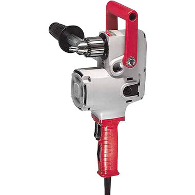 Click here to see Milwaukee 1675-6 Hole-Hawg 1675-6 Heavy Duty Right Angle Corded Drill, 120 V, 7.5 A, 1/2 in Keyed Chuck