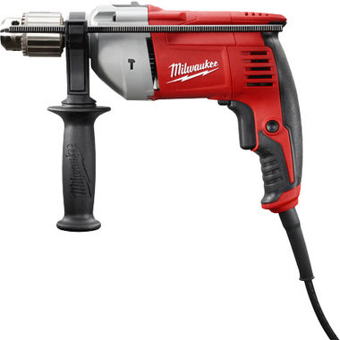 Click here to see Milwaukee 5376-20 Milwaukee 5376-20 Heavy Duty Corded Hammer Drill, 120 V, 8 A, 1/2 in Keyed Chuck, 0 - 2800 rpm
