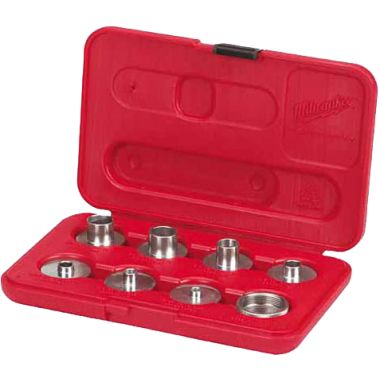 Click here to see Milwaukee 49-54-0700 Milwaukee 49-54-0700 model 9-Piece Template Guide Kit 