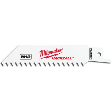 Click here to see Milwaukee 49-00-5461 Milwaukee 49-00-5461 model M12 Hackzall Plaster-Cutting Blade (package of 5) 