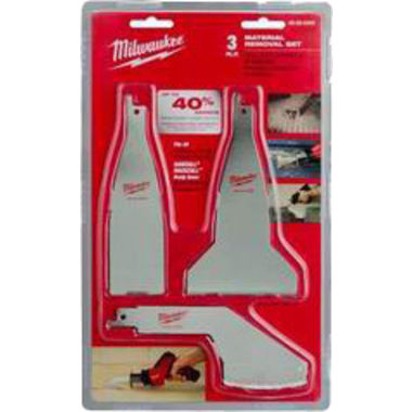 Click here to see Milwaukee 49-22-5403 Sawzal Hackzall 49-22-5403 Material Removal Blade Set, 3 Pieces