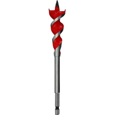 Click here to see Milwaukee 48-13-0048 Speed Feed 48-13-0048 Self-Feed Wood Bit, 1/2 in Dia x 6 in OAL, Steel