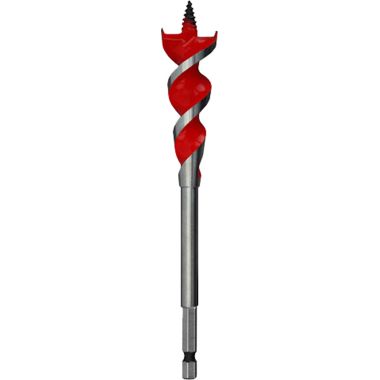 Click here to see Milwaukee 48-13-0088 Speed Feed 48-13-0088 Self-Feed Wood Bit, 1 in Dia x 6 in OAL, Steel