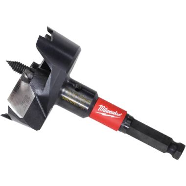 Click here to see Milwaukee 48-25-5150 SwitchBlade 48-25-5150 Standard Self-Feed Wood Bit, 2-9/16 in Dia x 5 in OAL, Heat Treated Steel
