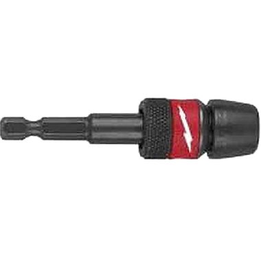 Click here to see Milwaukee 48-28-1000 Milwaukee 48-28-1000 Quik-Lok Universal Drill Bit Extension, 3 in OAL, 1/4 in Hexagonal Shank