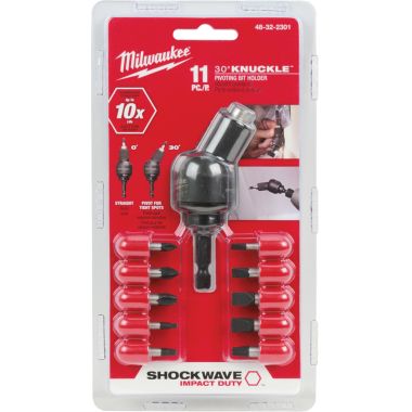 Click here to see Milwaukee 48-32-2301 Shockwave 48-32-2301 Standard Impact Duty Bit Holder with C Ring, Steel