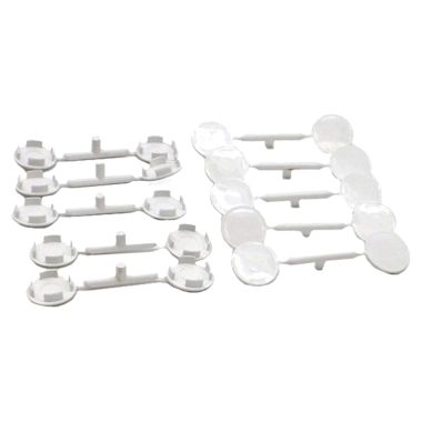 Click here to see Toto THU511#01 Toto THU511#01 Cotton White SoftClose Seat Bolt Caps - Part