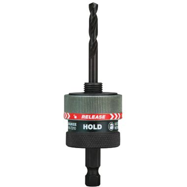 Click here to see Milwaukee 49-56-7210 Milwaukee 49-56-7210 Small Thread Quick Change Hole Saw Arbor, 3/8 in Hexagonal Shank, 3/8 in