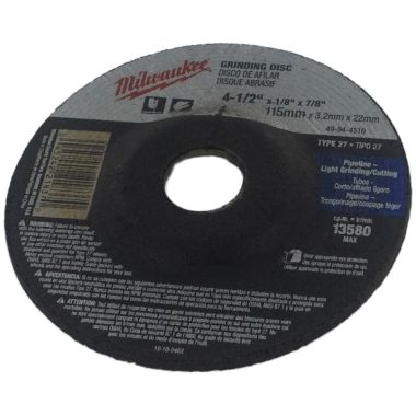 Click here to see Milwaukee 49-94-4510 Milwaukee 49-94-4510 model 4-1/2