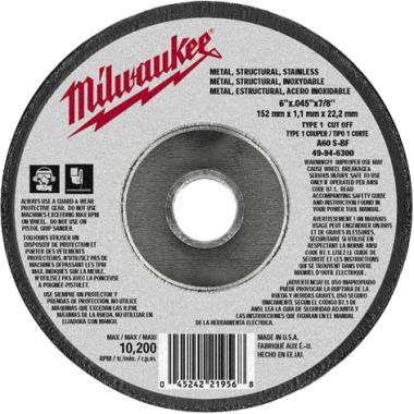 Click here to see Milwaukee 49-94-6300 Milwaukee 49-94-6300 model 6