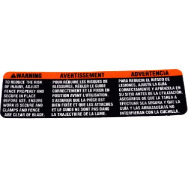 Click here to see Milwaukee 10-20-9115 Milwaukee 10-20-9115 Warning Label 6950 & 6955-20 