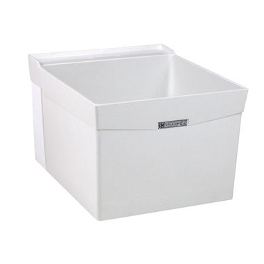 Click here to see Mustee 18W MUSTEE 18W 24x20x14-3/8 WALL MOUNT UTILITY SINK DURASTONE