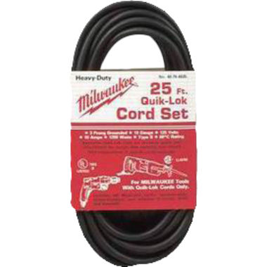 Click here to see Milwaukee 22-64-1190 Milwaukee 22-64-1190 Cord Set for Plug in and Cigarette Lighter Adapter