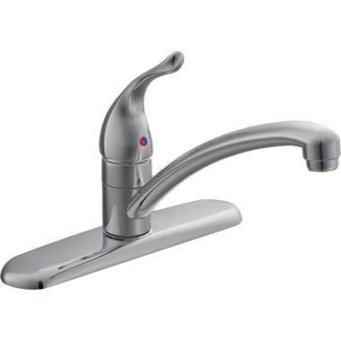 Click here to see Moen 7425 Moen Chateau Single-Handle Kitchen Faucet, Chrome - 7425