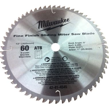 Click here to see Milwaukee 42-41-4545 MILWAUKEE 42-41-4545 BLADE 60T FOR 6955-20