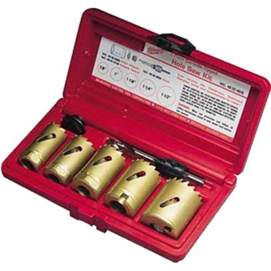 Click here to see Milwaukee 48-55-0781 Milwaukee 48-55-0781 13 PC Hole Saw Kit Case