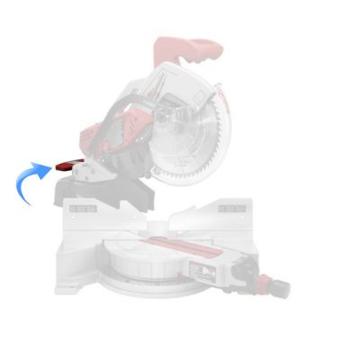 Click here to see Milwaukee 61-10-0090 Milwaukee 61-10-0090 Brake Lever for 6950-20 Block Miter Saw