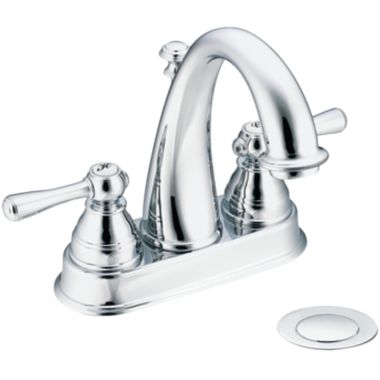 Click here to see Moen 6121 Moen 6121 Kingsley Two Handle Lavatory Faucet Chrome