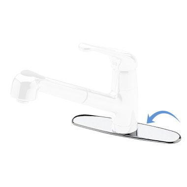 Click here to see Pfister 931-755A Pfister 931-755A Genesis 533 Replacement Escutcheon, Polished Chrome