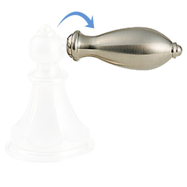 Click here to see Pfister 940-047J Pfister Catalina Lavatory Faucet Handle, PVD Brushed Nickel - 940-047J