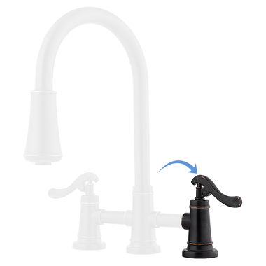 Click here to see Pfister 940-972Y Pfister 940-972Y Ashfield 531 Endbody Right Handle, Tuscan Bronze