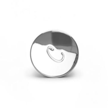Click here to see Pfister 941-320A Pfister 941-320A 01 Series Index Button (Cold), Polished Chrome