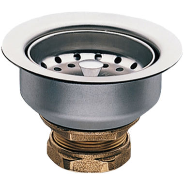 Click here to see Moen 22036 Moen 22036 Stainless Steel Kitchen Sink Strainer w/ Drain Assembly, 3-1/2