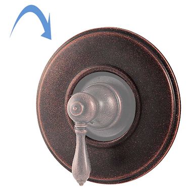 Click here to see Pfister 960-038U Pfister 960-038U Replacement Shower Handle Wall Flange, Rustic Bronze