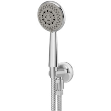 Click here to see Symmons 522HS Symmons Ballina Three-Function Hand Shower with 60in Flexible Metal Hose, Cradle, Wall Connection, and Flange, 2.5 GPM, Chrome - 522HS