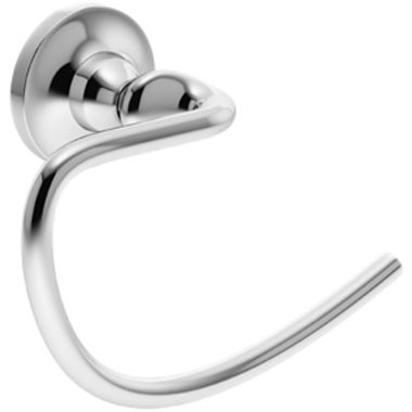 Click here to see Symmons 523TR-STN Symmons Ballina Series Wall Mounted Hand Towel Holder, Metal Constructed, Satin Nickel - 523TR