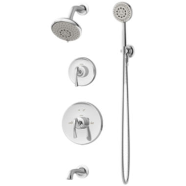 Click here to see Symmons 5206-STN-TRM Symmons 5206-STN-TRM Satin Nickel Ballina Series Tub/Shower/Hand Shower System