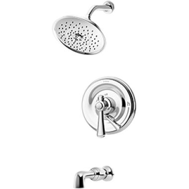 Click here to see Symmons S-5402 Symmons S-5402 Chrome Degas Series Tub/Shower System