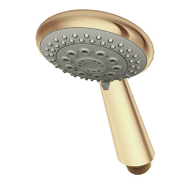 Click here to see Symmons 412W-BBZ Symmons Naru 3in Three-Mode Hand Shower Wand, Round, 2.5 GPM, Brushed Bronze - 412W-BBZ