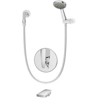 Click here to see Symmons S-4104 Symmons S-4104 Chrome Naru Series Tub/Hand Shower System