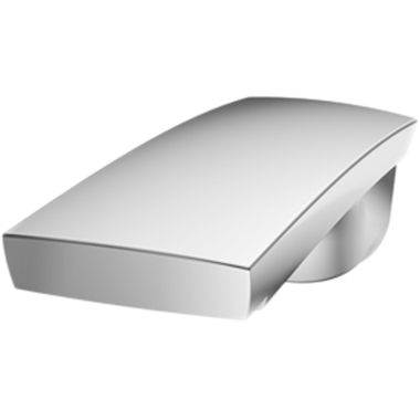 Click here to see Symmons 412TS-STN Symmons Naru 7-1/8-inch Wall Mounted Satin Nickel Non-Diverter Tub Spout, Metal Construction, 1/2-14-inch Connection Size - 412TS-STN