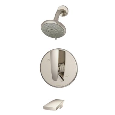 Click here to see Symmons S-4102-PNL-TRM Symmons S-4102-PNL-TRM Polished Nickel Naru Series Tub/Shower System