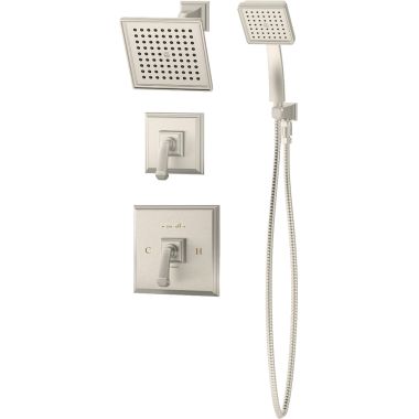 Click here to see Symmons 4205-STN Symmons 4205-STN Satin Nickel Oxford Series Tub/Hand Shower System