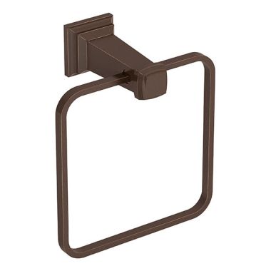 Click here to see Symmons 423TR-ORB Symmons Oxford Series Square Wall Mounted Towel Ring, Oil-Rubbed Bronze - 423TR