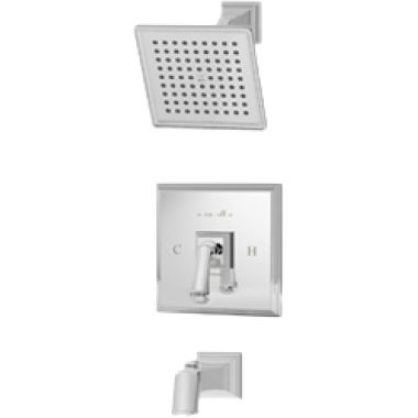 Click here to see Symmons 4202 Symmons Oxford 4202 Tub/Shower System in Chrome with Rough-in