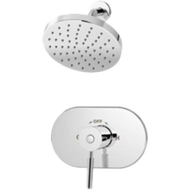 Click here to see Symmons 4301-STN-TRM Symmons Sereno Shower Faucet, Trim Only, Metal Lever Handle, 2.5 GPM, Satin Nickel - 4301-STN-TRM